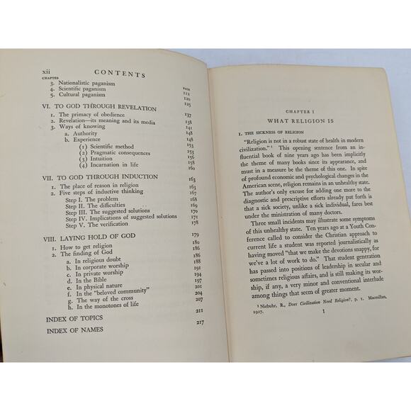 The Resources Of Religion By Georgia Harkness Methodist Theologian Vintage 1936 - Picture 9 of 16